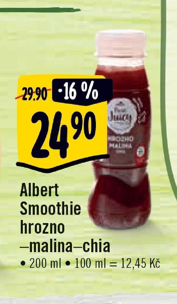 Albert Smoothie hrozno-malina-chia