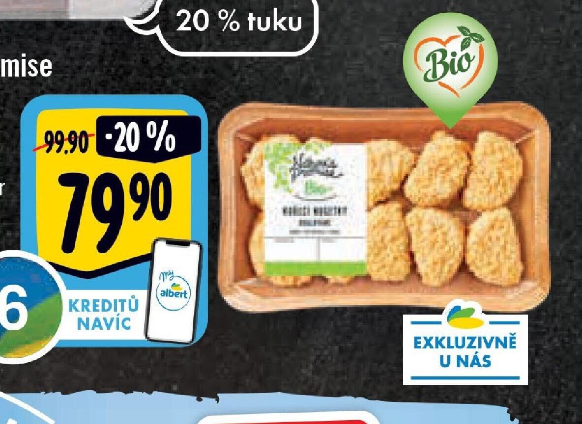 Nature's Promise Bio Kuřecí nugetky