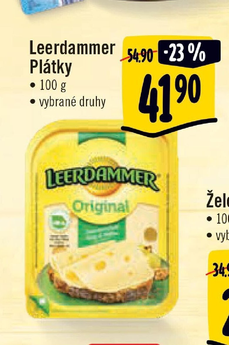 Leerdammer Plátky