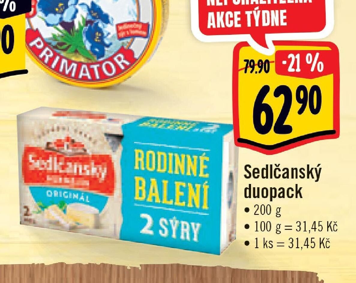 Sedlčanský duopack