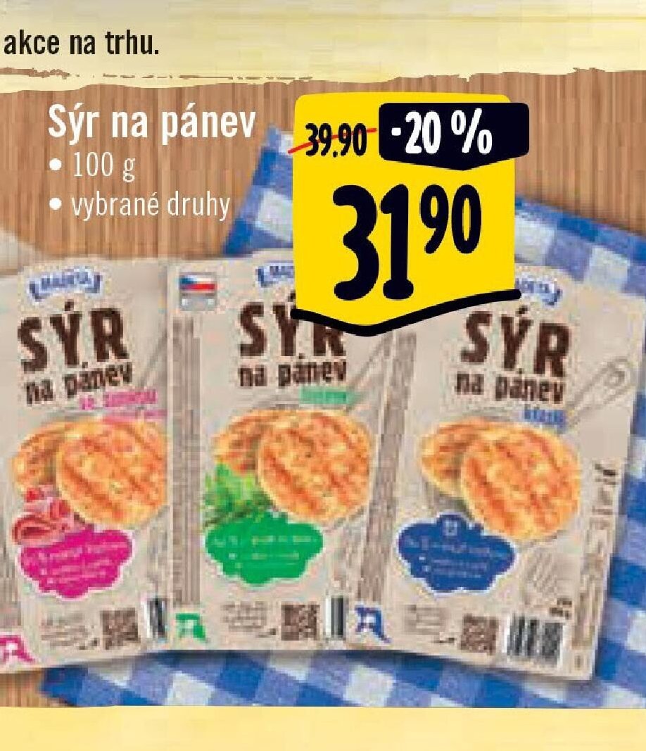 Sýr na pánev
