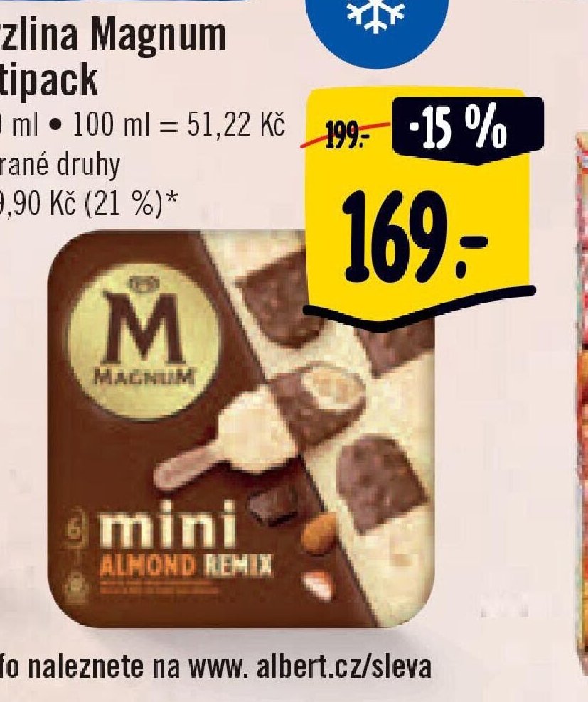 Zmrzlina Magnum multipack