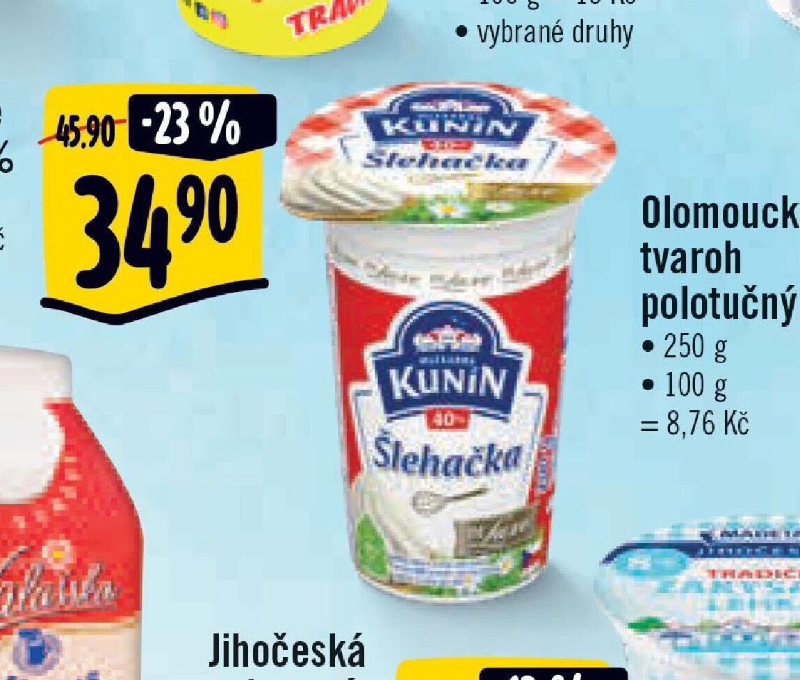 Kunín De Luxe Šlehačka 40%