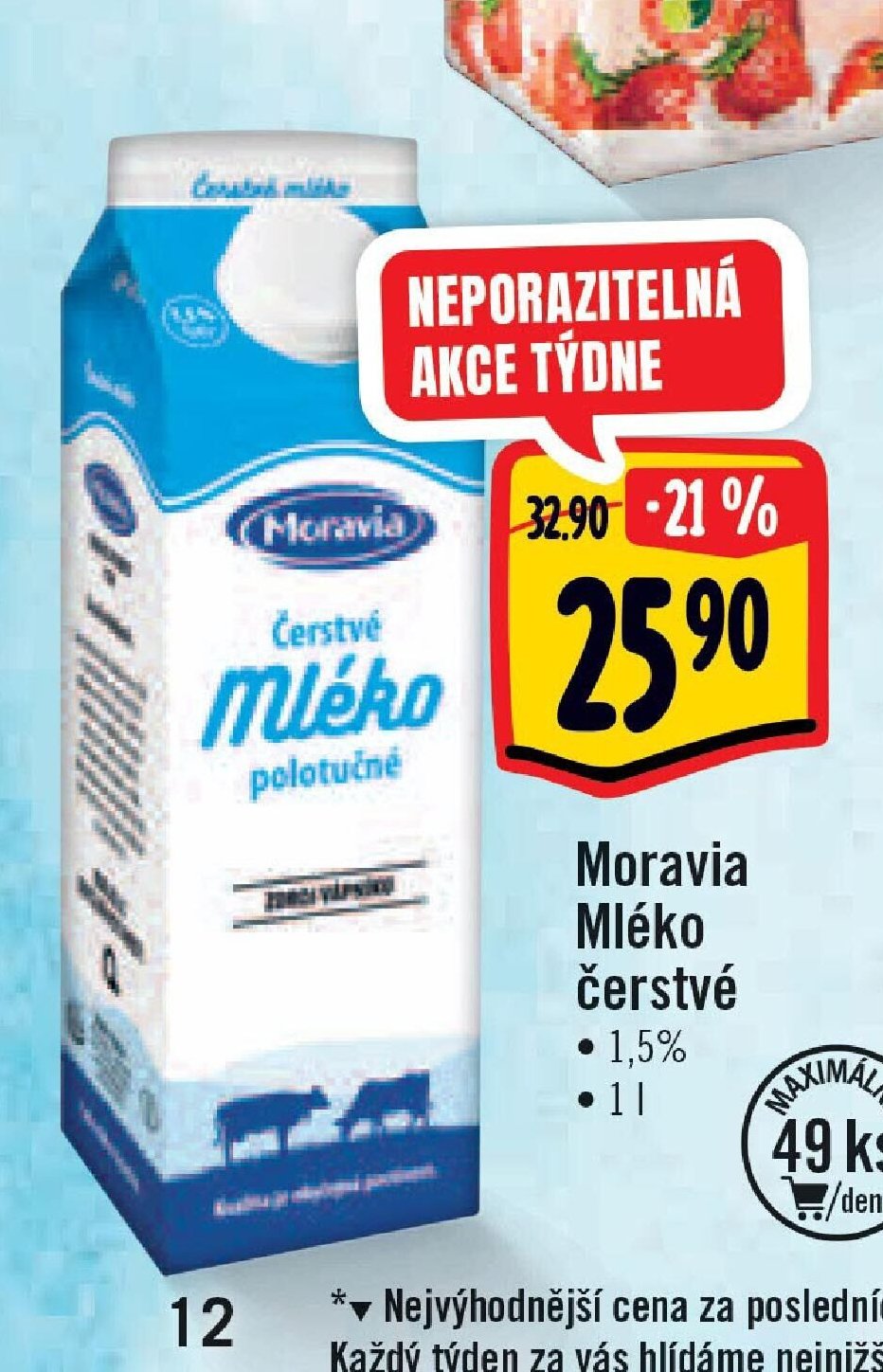 Moravia Mléko čerstvé
