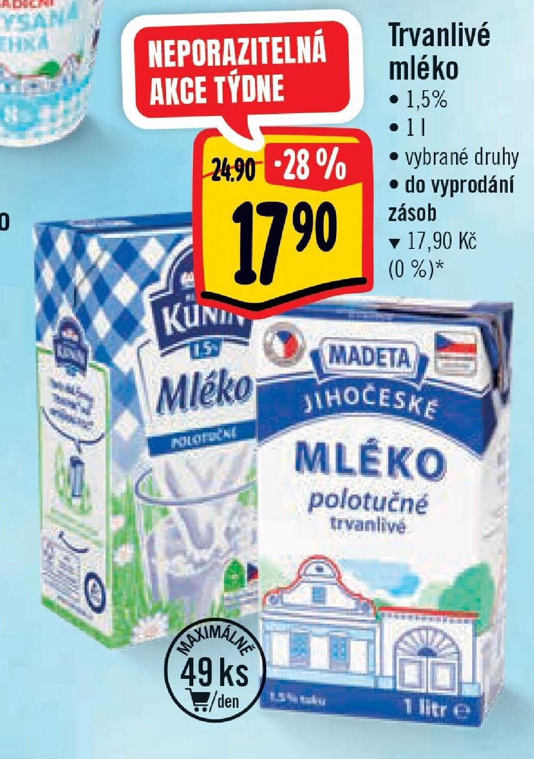 Trvanlivé mléko
