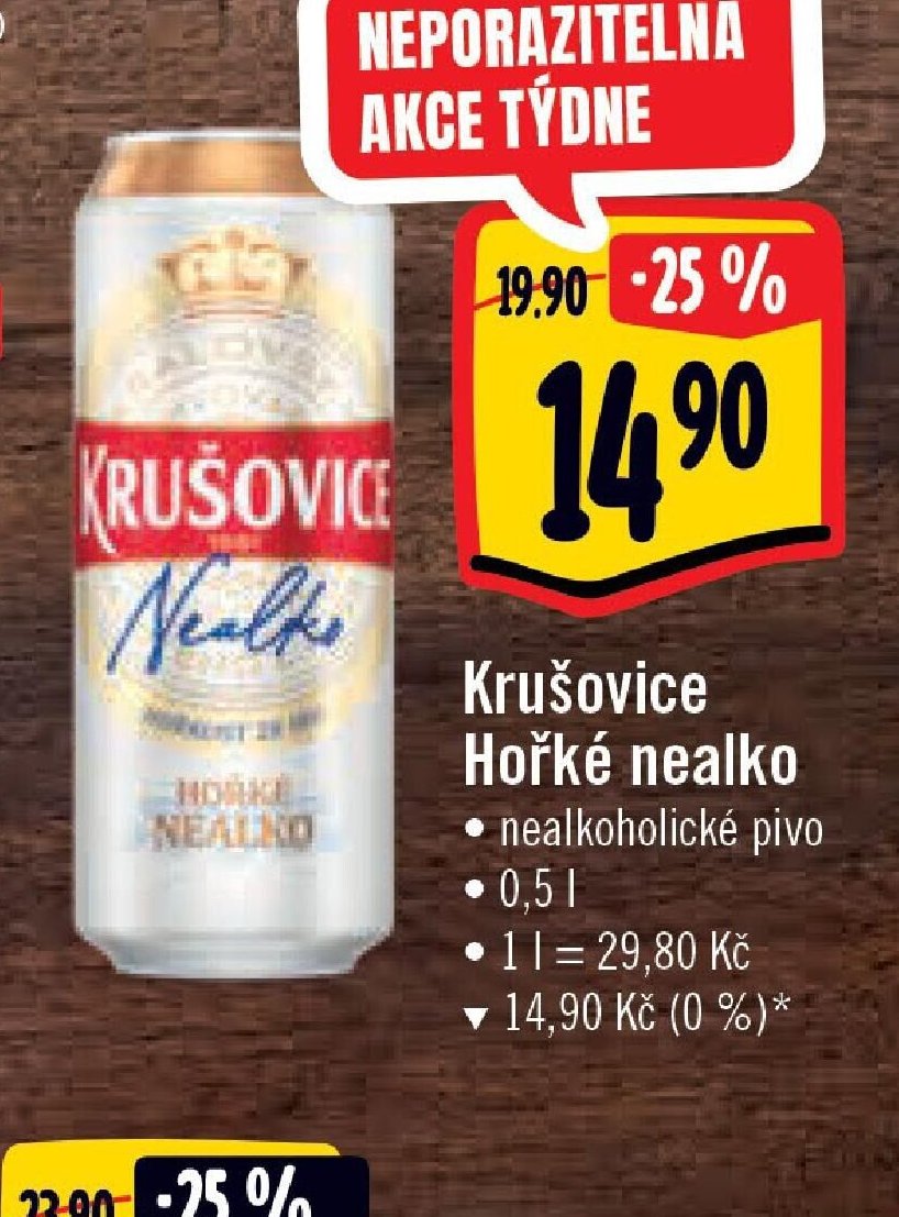 Krušovice Hořké nealko