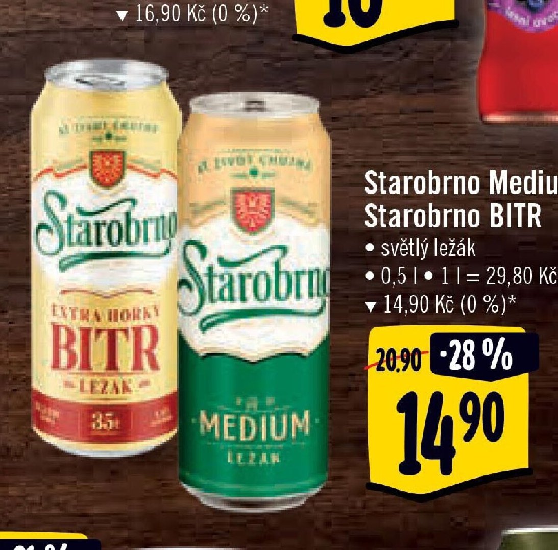 Starobrno Medium, Starobrno BITR