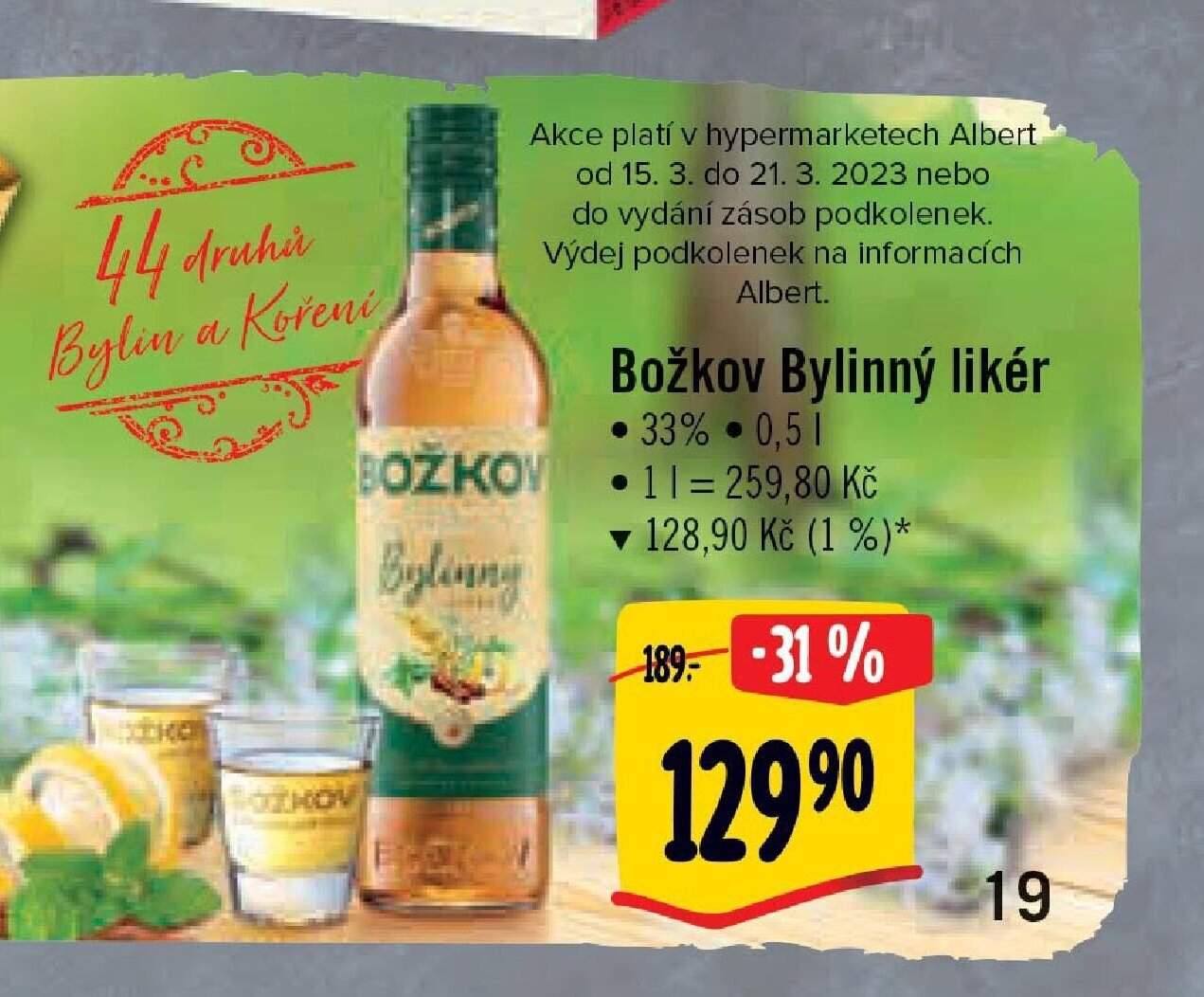 Božkov Bylinný likér