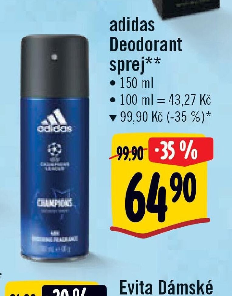 adidas Deodorant sprej