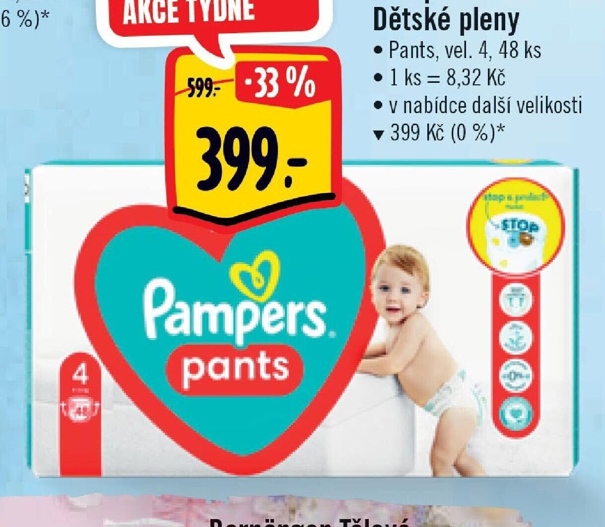 Pampers Dětské pleny