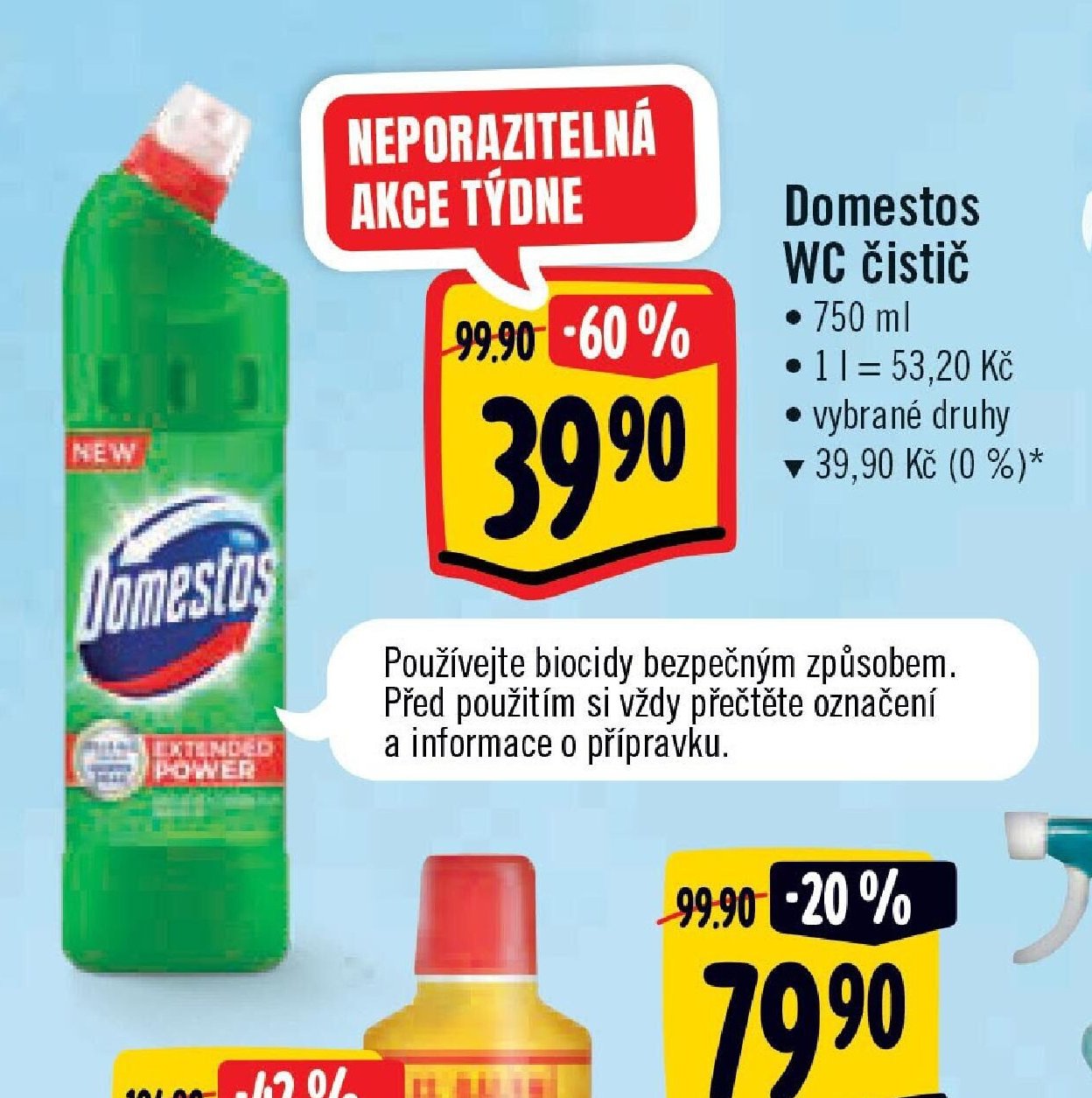 Domestos WC čistič