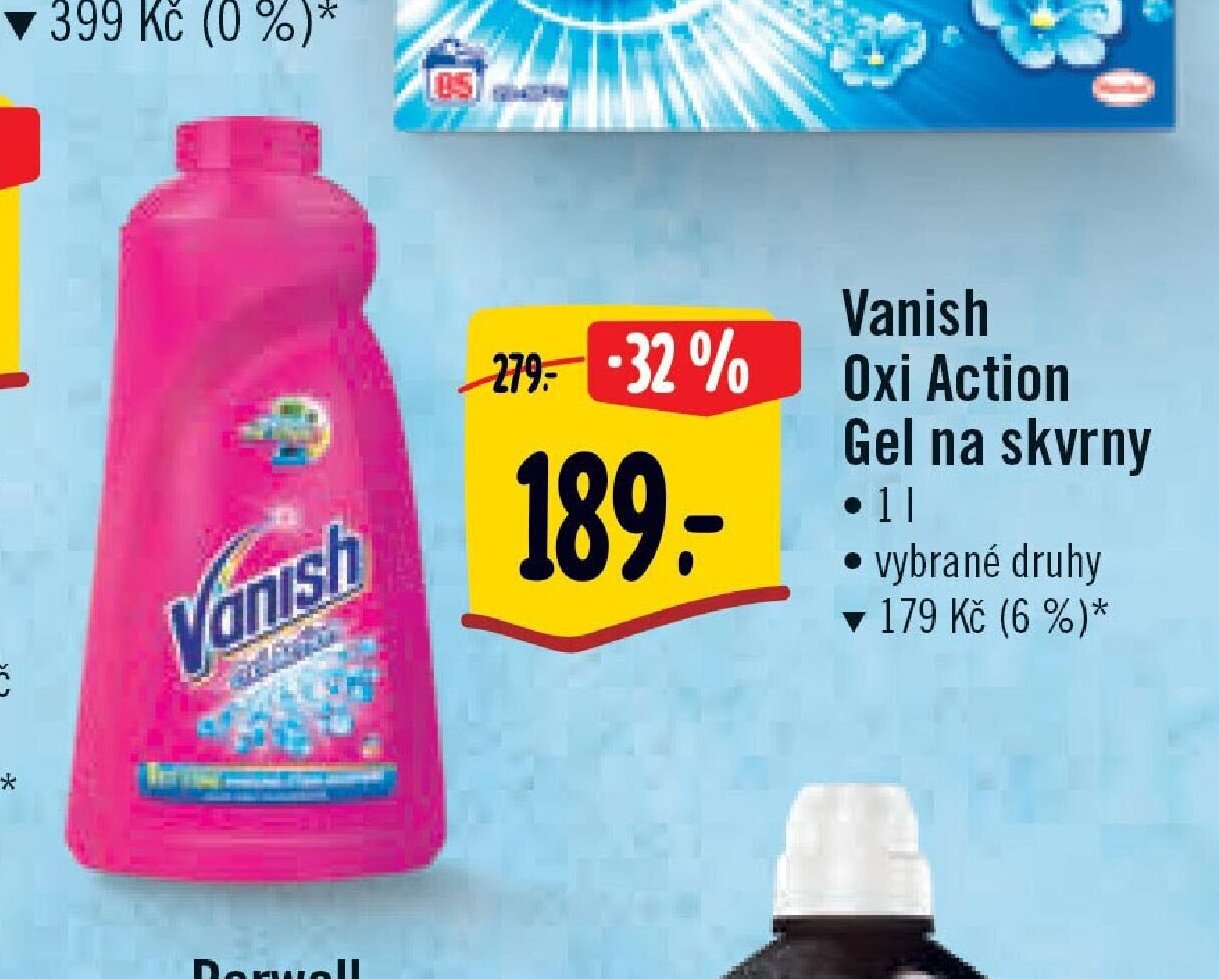 Vanish Oxi Action Gel na skvrny