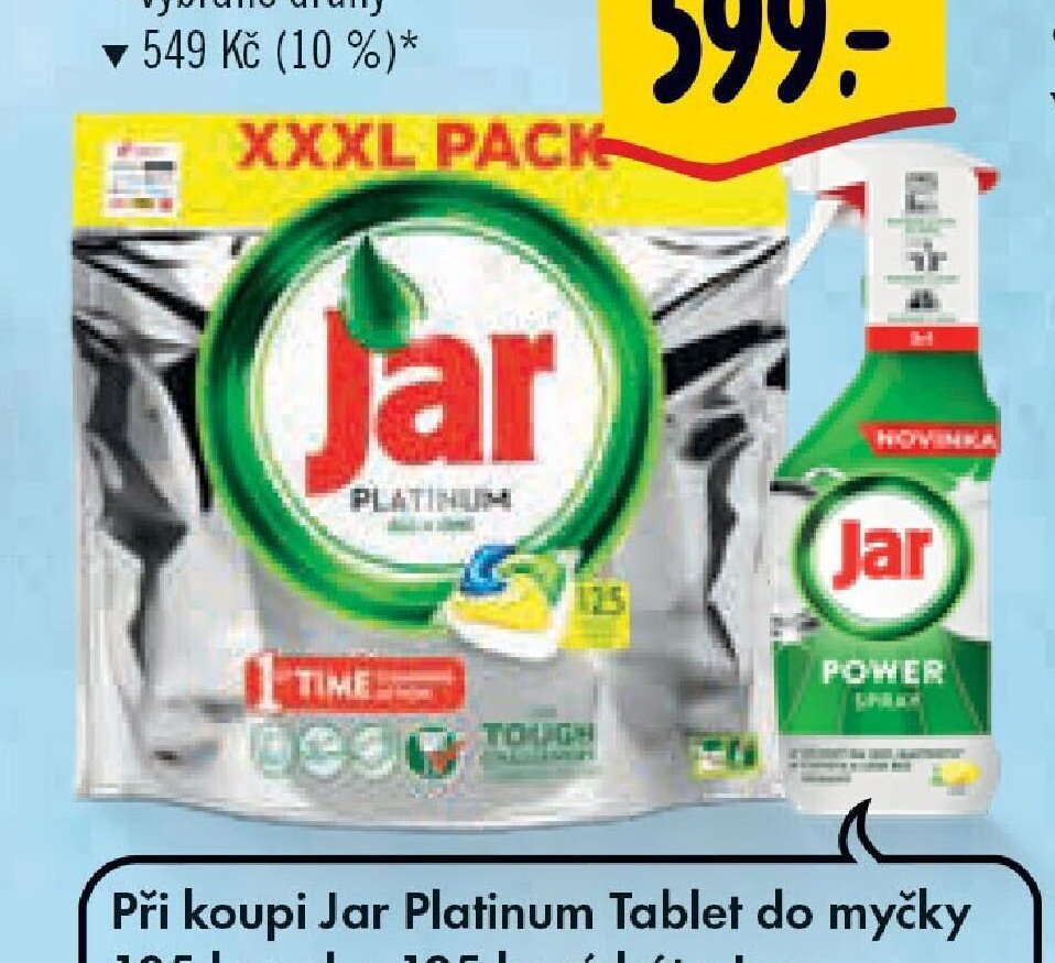 Jar Platinum Tablety do myčky