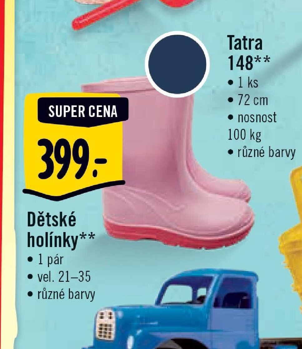 Dětské holínky