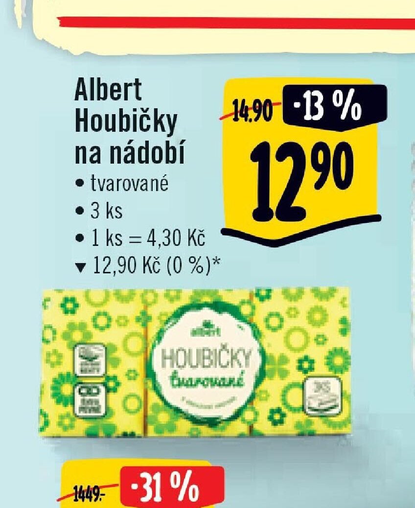 Albert Houbičky na nádobí