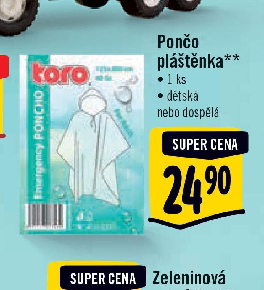 Pončo pláštěnka