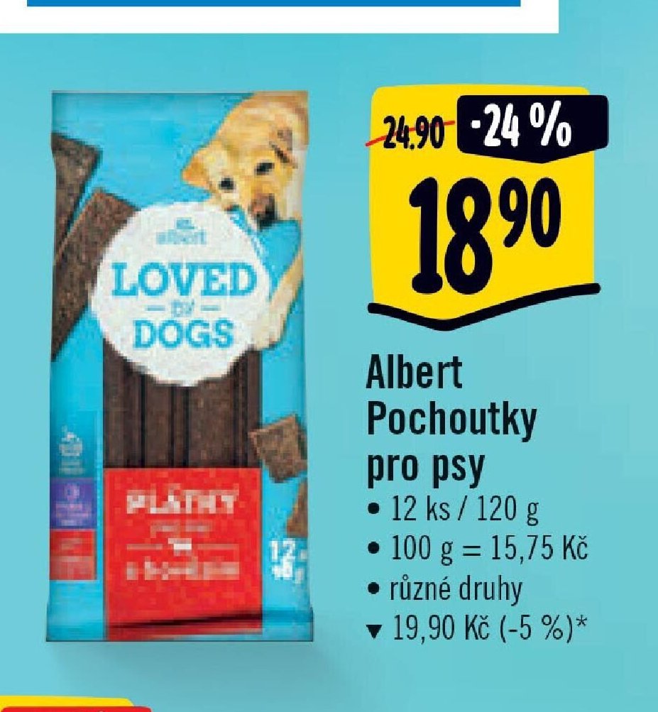 Albert Pochoutky pro psy