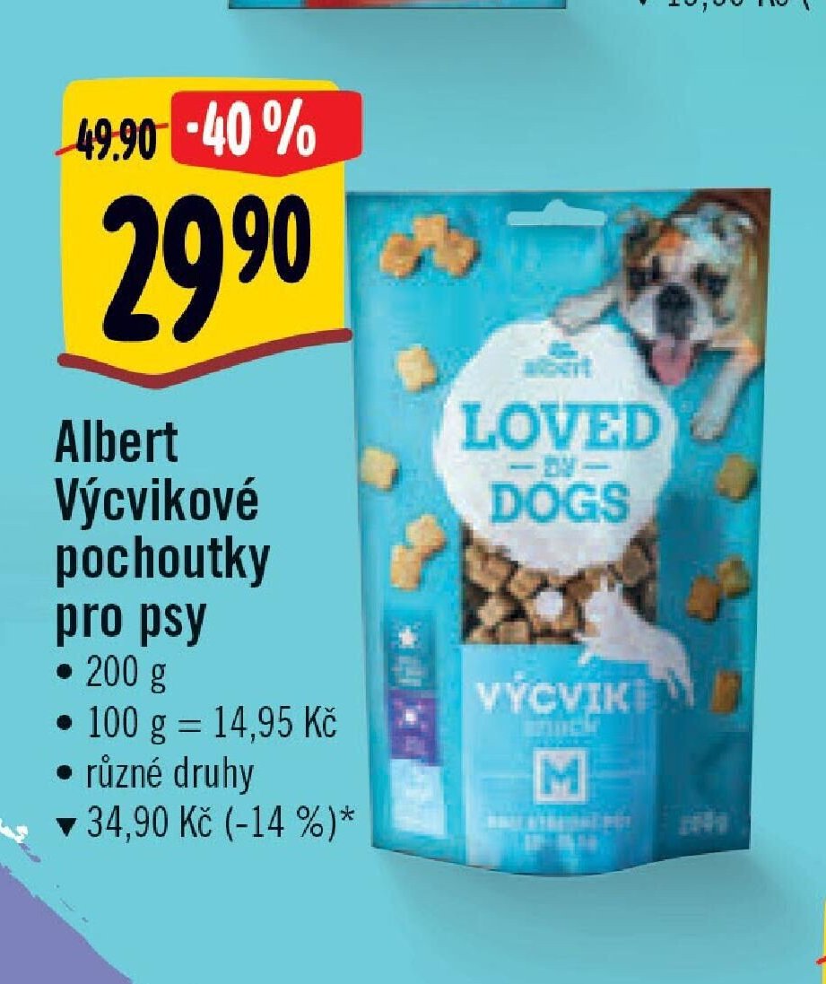 Albert Výcvikové pochoutky pro psy