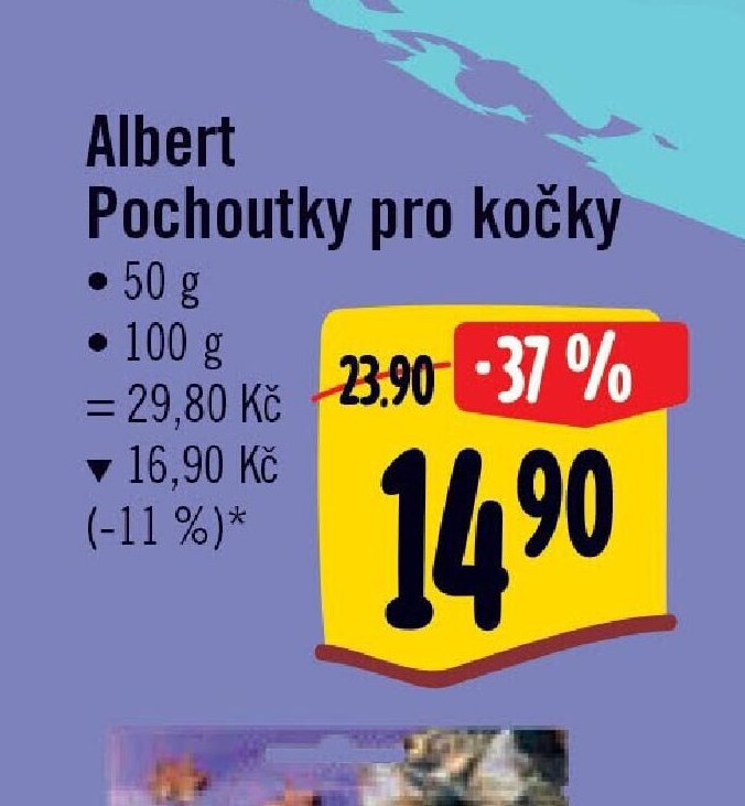 Albert Pochoutky pro kočky