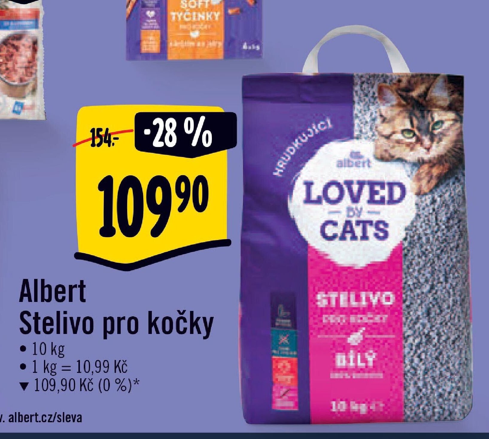 Albert Stelivo pro kočky