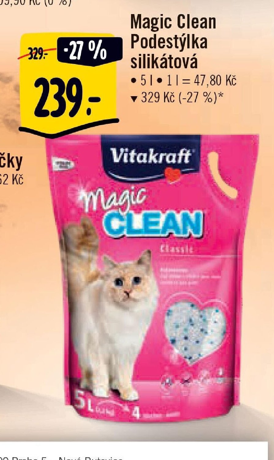 Magic Clean Podestýlka silikátová
