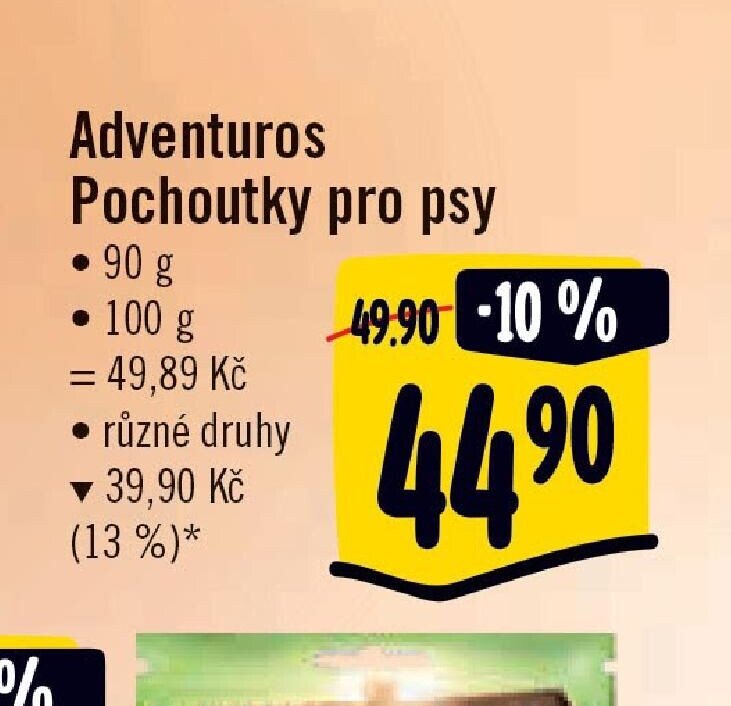 Adventuros Pochoutky pro psy