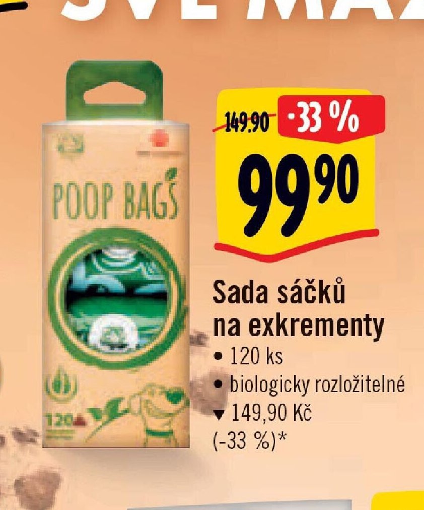 Sada sáčků na exkrementy