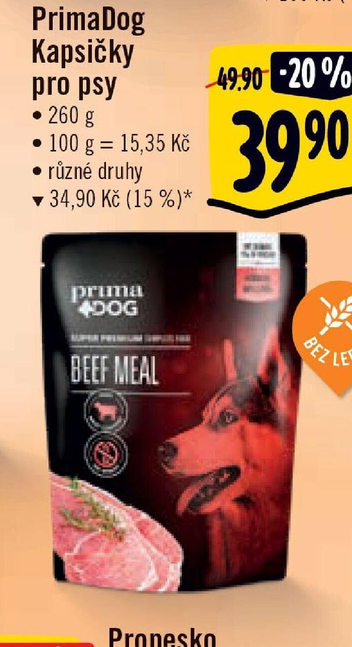PrimaDog Kapsičky pro psy