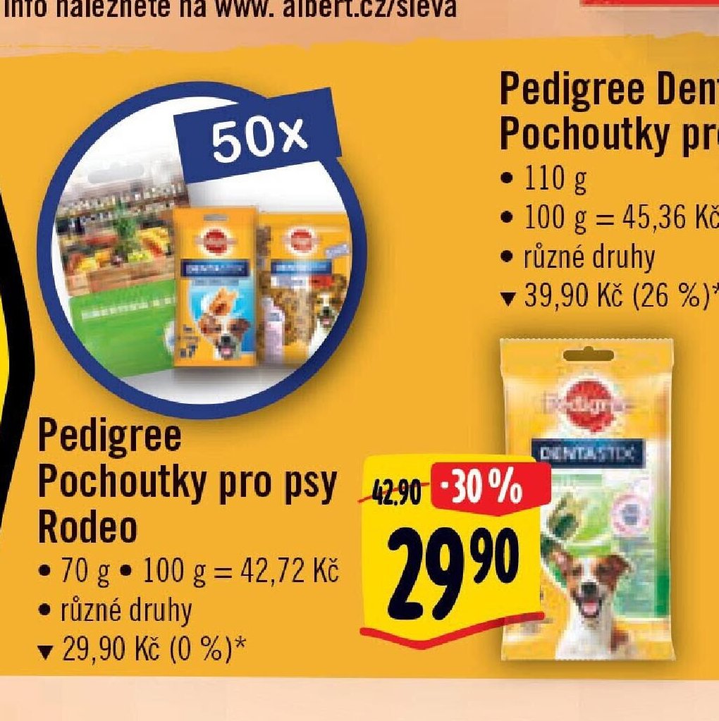 Pedigree Pochoutky pro psy Rodeo