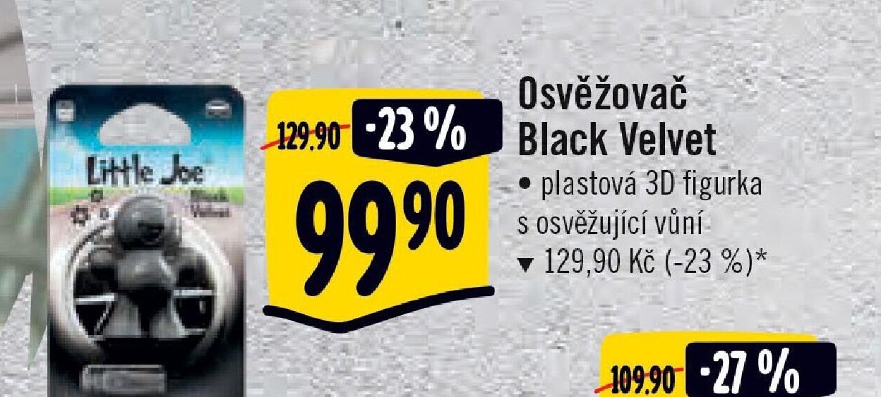 Osvěžovač Black Velvet