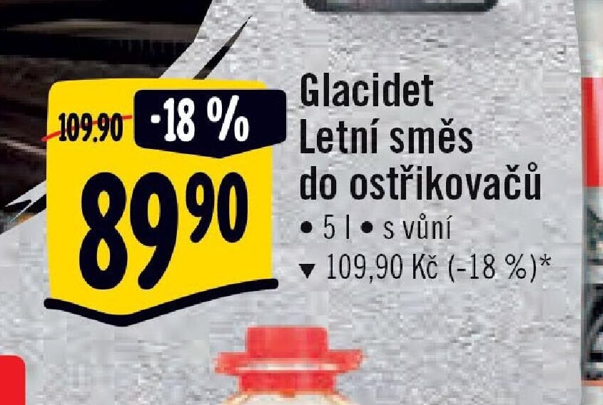 Glacidet Letní směs do ostřikovačů