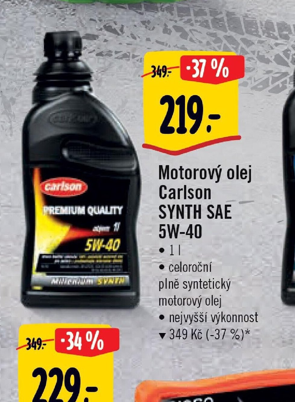 Motorový olej Carlson SYNTH SAE 5W-40