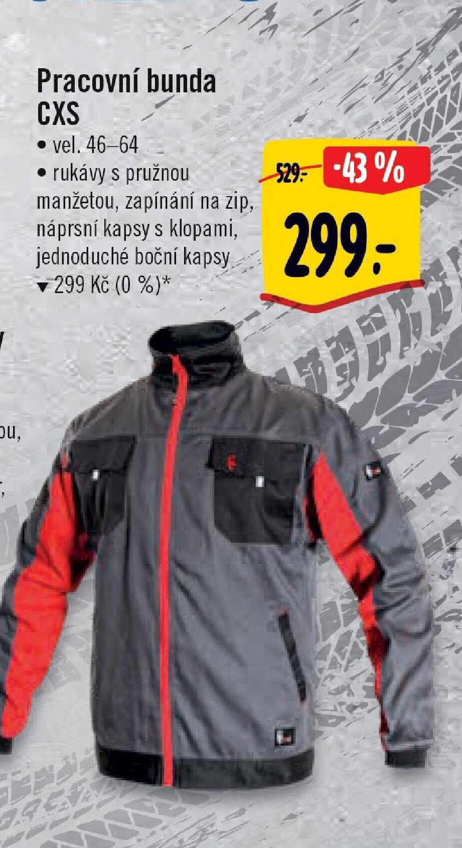 Pracovní bunda CXS