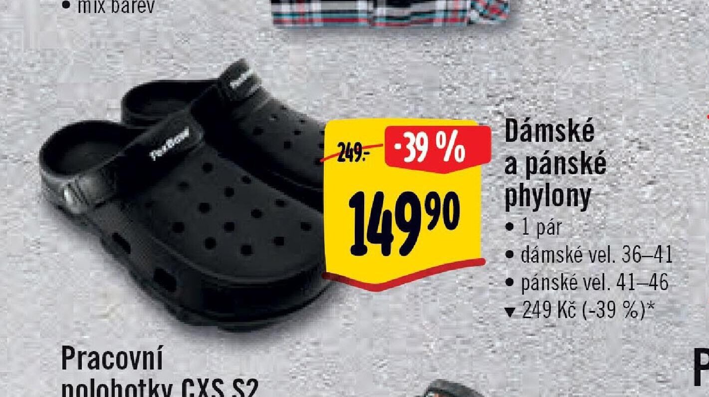 Dámské a pánské phylony