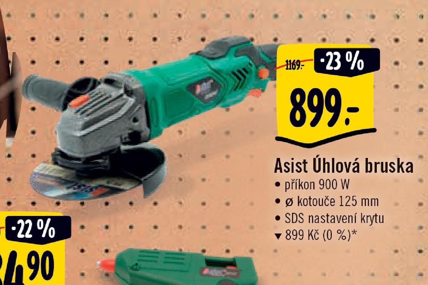 Asist Úhlová bruska
