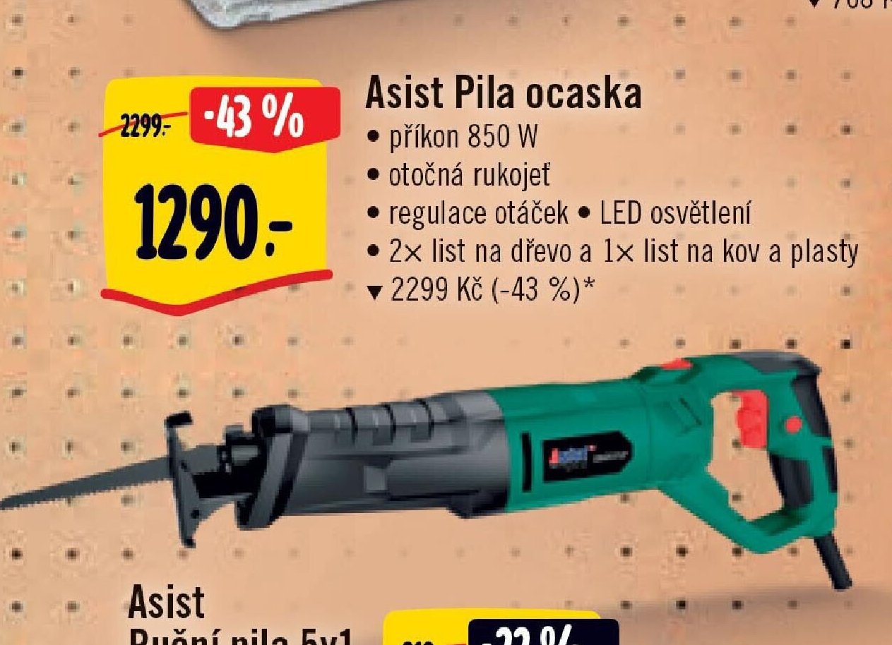 Asist Pila ocaska