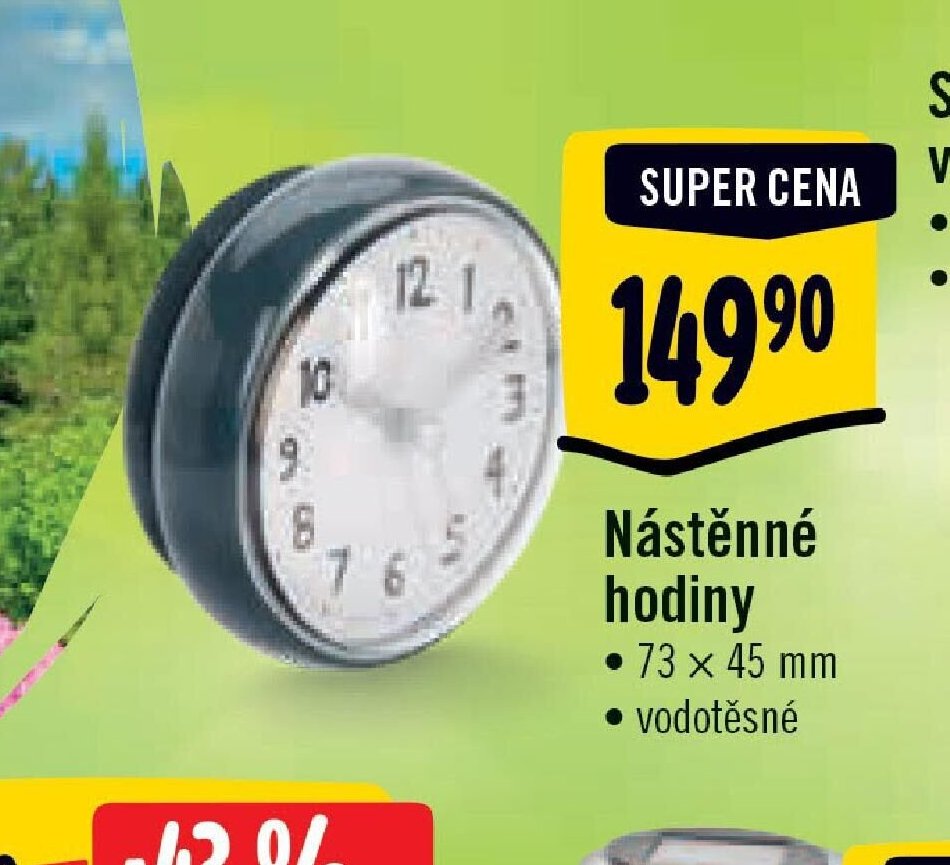 Nástěnné hodiny