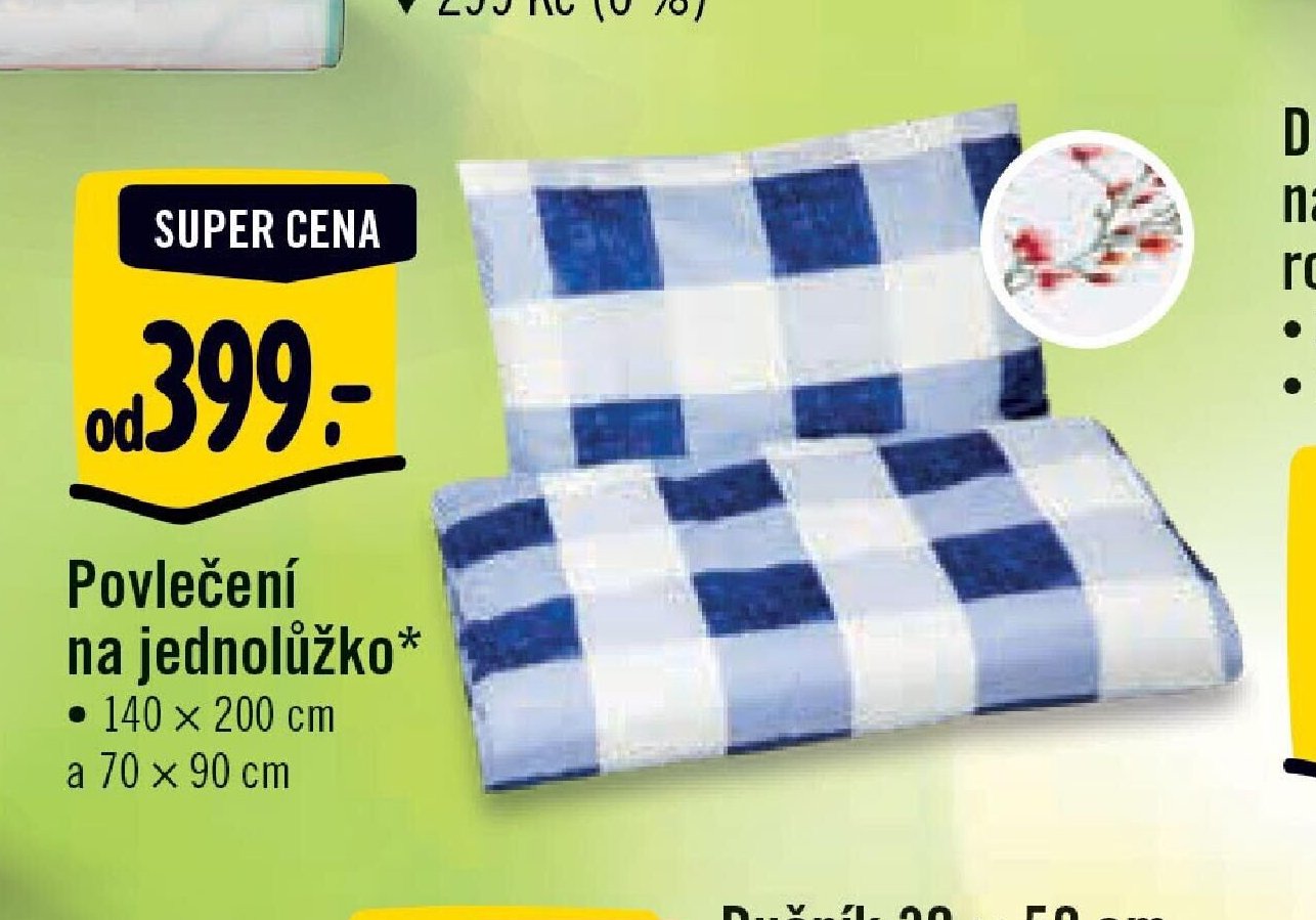 Povlečení na jednolůžko