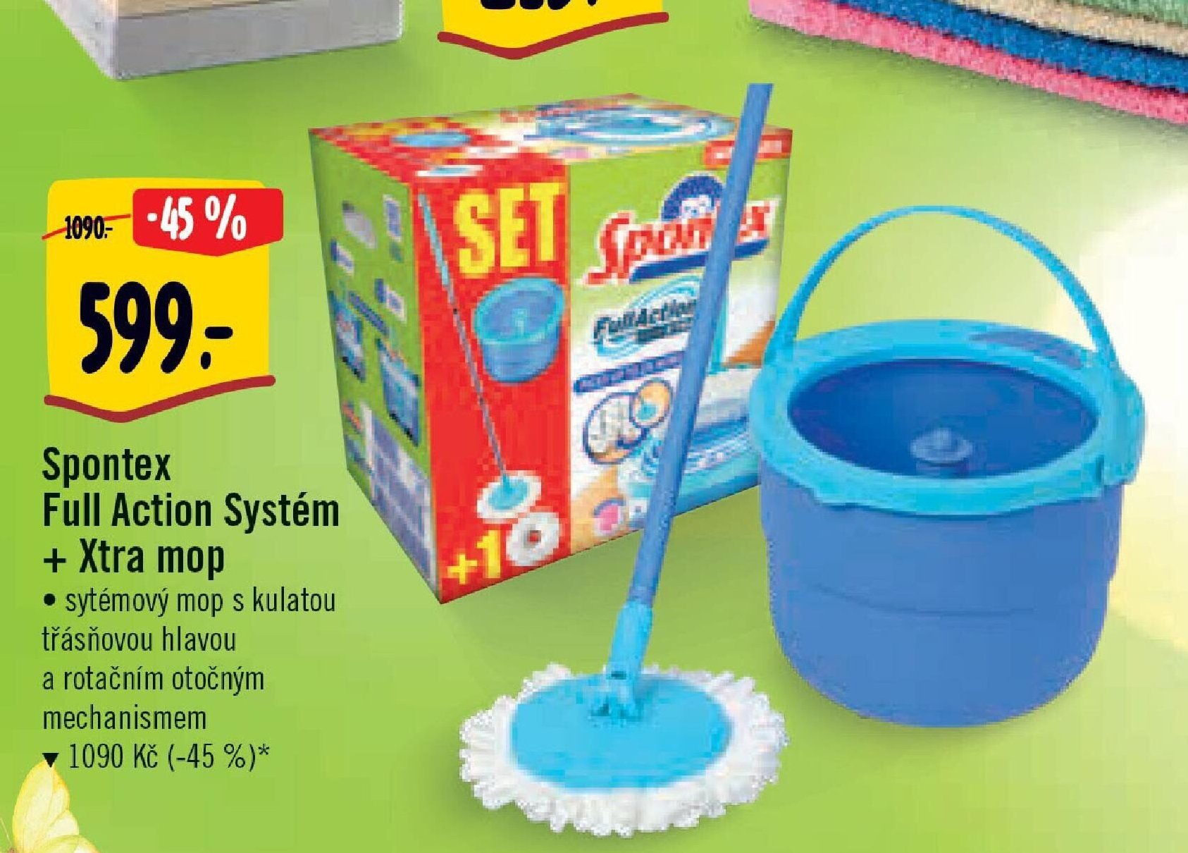 Spontex Full Action Systém + Xtra mop
