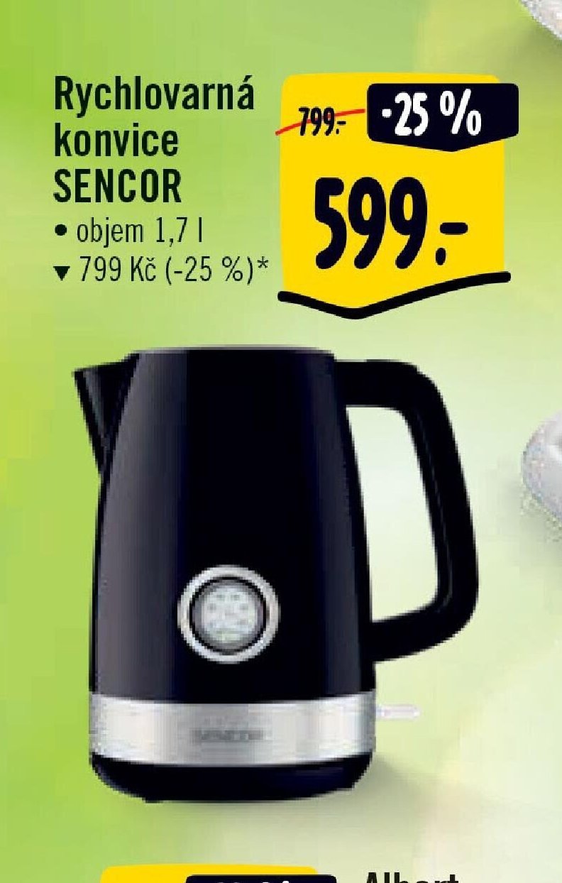 Rychlovarná konvice SENCOR