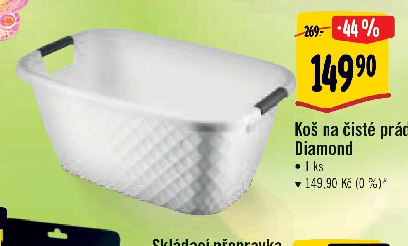 Koš na čisté prádlo Diamond