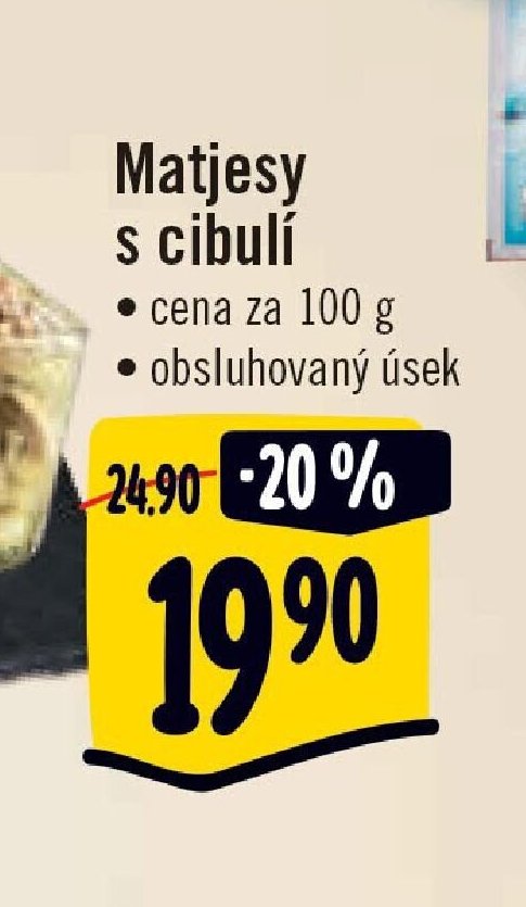 Matjesy s cibulí