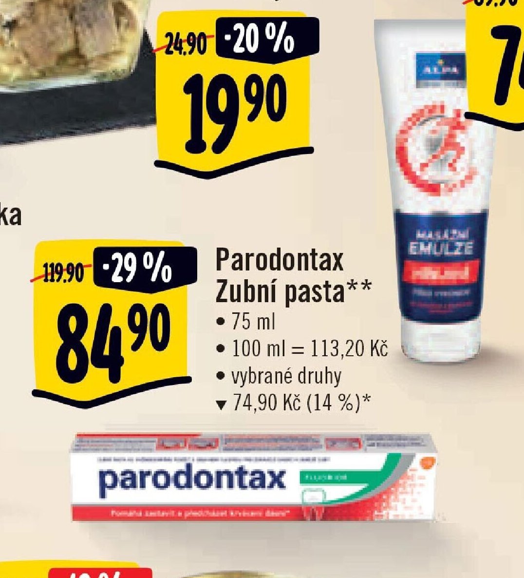 Parodontax Zubní pasta