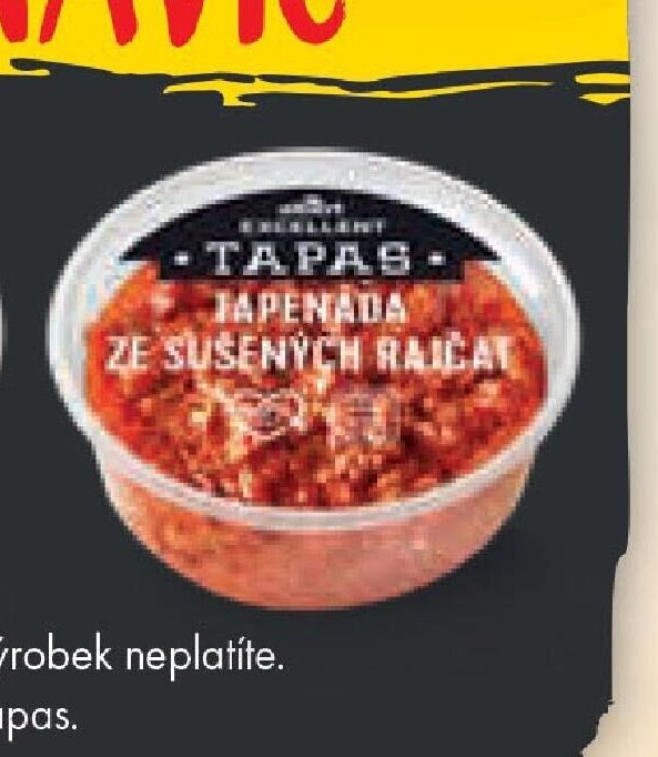 Excellent Tapas tapenáda ze sušených rajčat