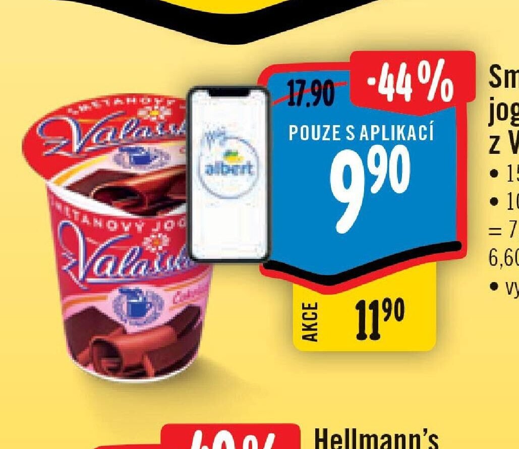 Smetanový jogurt z Valašska