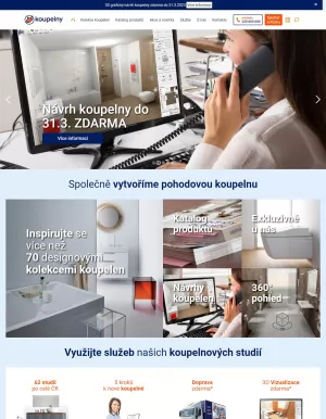 akční leták KOUPELNY Ptáček 14.3.2023-20.3.2023