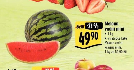 Meloun vodní mini