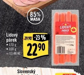 Lidový párek