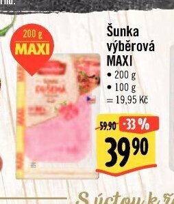 Šunka výběrová MAXI