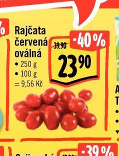Rajčata červená oválná